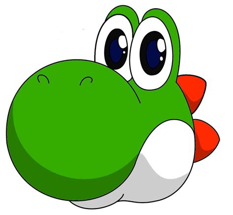 Yoshi Head by Northstar170 on DeviantArt