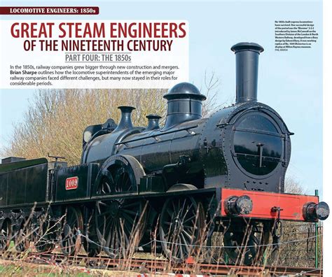 GREAT STEAM ENGINEERS OF THE NINETEENTH CENTURY PART FOUR: THE 1850s ...