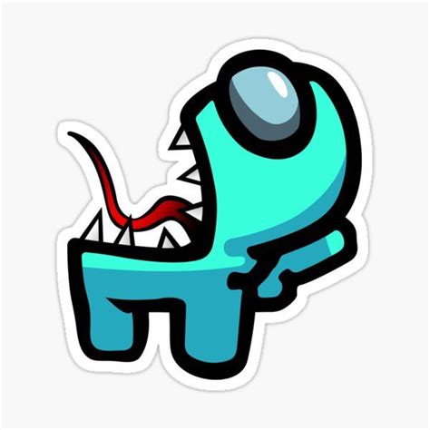 'Among Us HD Blue Imposter' Sticker by MattxC | Cool stickers, Preppy stickers, Fun stickers