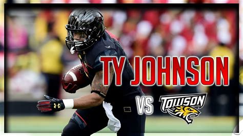 Ty Johnson Highlights vs Towson // 5 Carries for 124 Yards, 2 TDs // 9. ...