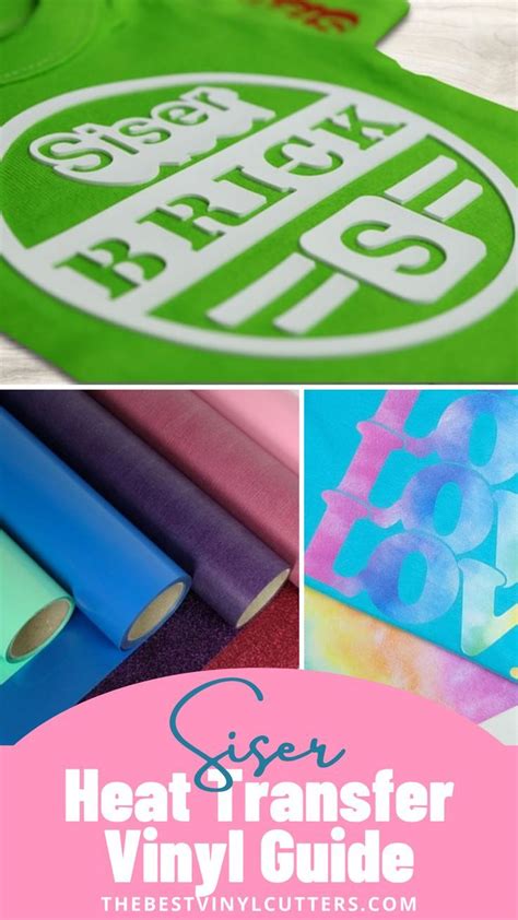 Ultimate guide to siser heat transfer vinyl types and uses – Artofit