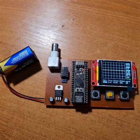 DIY STM32 Scope Is Simple, Cheap, And Featureful | Hackaday