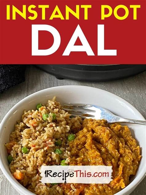 Recipe This | Instant Pot Dal