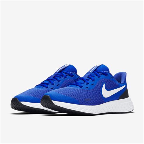 Nike Boys Revolution 5 - Racer Blue/White-Black - Boys Shoes | Pro:Direct Soccer