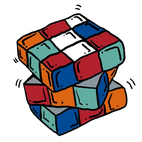 Rubiks cube icon 22086840 PNG