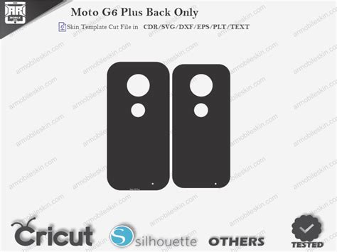 Moto G6 Plus Skin Template Vector - ARMOBILESKIN