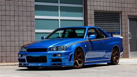 A Nissan GT-R once driven by Paul Walker has been sold