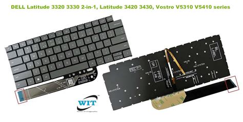 Laptop internal Keyboard/Keypad for Dell Inspiron 5310 5320 5410 5415 5418 5420 5425, Dell ...