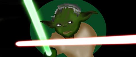 Yoda vs Dooku by GronHatchat on DeviantArt