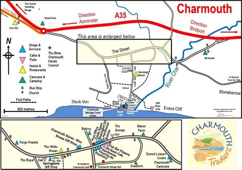 Contact & Map - Charmouth - Fossils - Jurassic Coast - Lyme Regis