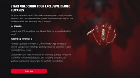 Diablo 4 KFC free rewards guide