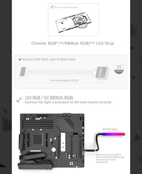 Bykski GPU Water Cooling Block For ZOTAC Geforce RTX 3090Ti AMP EXTREM ...