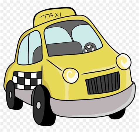 Taxi Clipart Taxi Man - Transparent Background Taxi Clip Art, HD Png ...