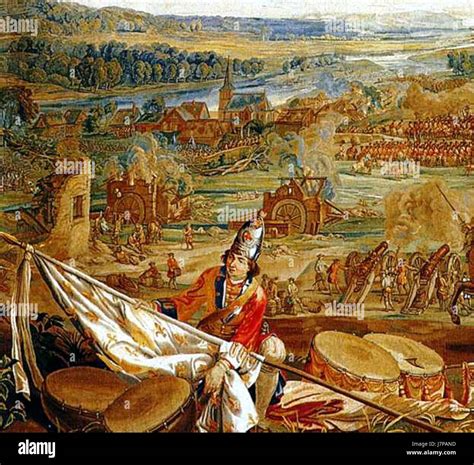 Battle of Blenheim Tapestry Stock Photo - Alamy