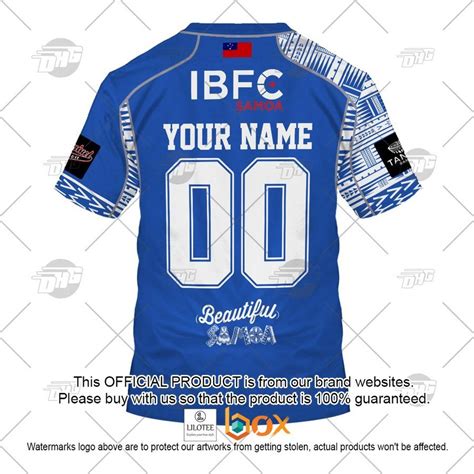 BEST Personalized Toa Samoa Rugby League World Cup Jersey 2022 Blue ...