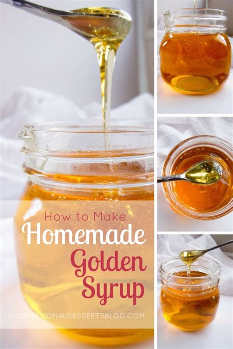 How to Make Homemade Golden Syrup | Recipe | Golden syrup, Dessert blog, Sweet sauce