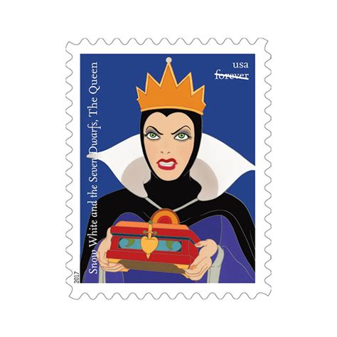 Disney Villains Forever Stamps - USPS- Stamps Shop