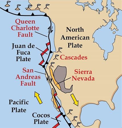 California Geology | Overview, Features & Tectonic Plates Map | Study.com