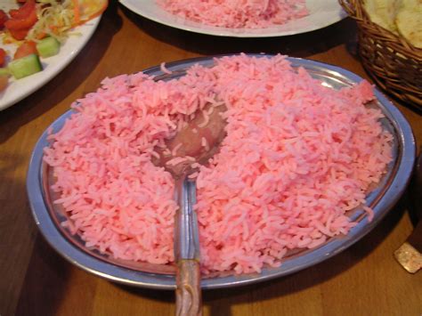 Pink Rice | Indian restaurant, Gothenburg. "Curry" sauce tas… | Flickr