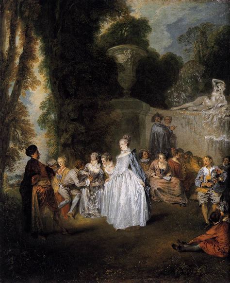 Fetes Galantes Watteau - Artists