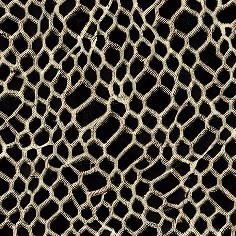 Black Lace Fabric Hexagon Pattern · Creative Fabrica