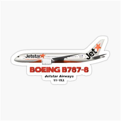 "Boeing B787-8 - Jetstar Airways " Sticker for Sale by JaniceHow76978 ...