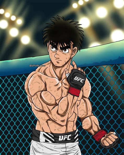 Ippo in octagon would be lit (Idk who made this fan art) : r/hajimenoippo