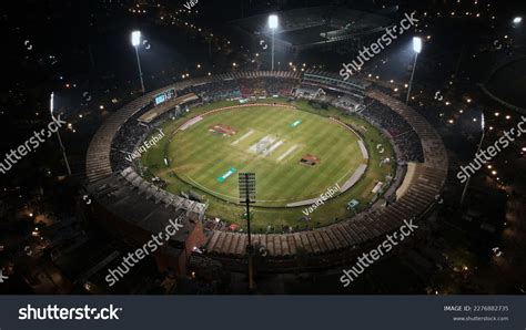 71 Night View Cricket Stadium Grass Images, Stock Photos & Vectors ...