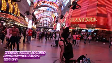 FREMONT STREET LAS VEGAS NIGHTLIFE NOVEMBER 2021 VLOG #534 - YouTube