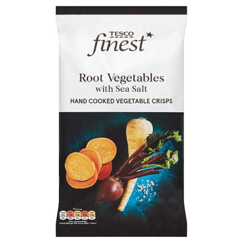 Tesco Finest Fried Chips of Beetroot, Sweet Potatoes and Parsnips 125 g - Tesco Groceries