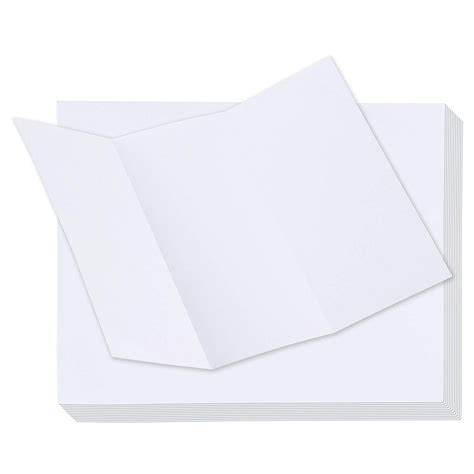 Tri-Fold Brochure Paper - 100-Pack Trifold Pamphlet Flyer Paper for ...