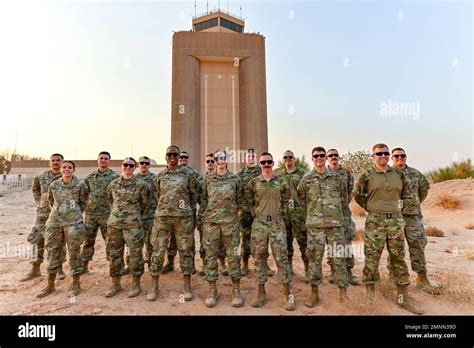 U.S. Airmen assigned to the 378th Expeditionary Operations Support ...