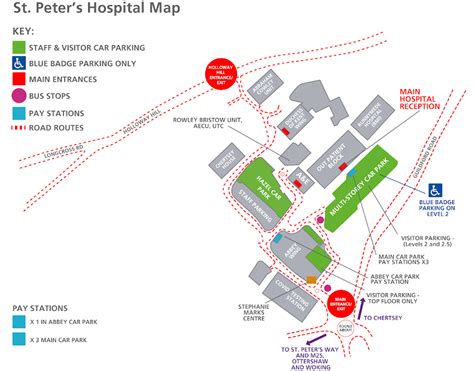 Memorial Hospital Parking Map