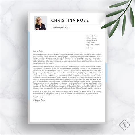 Resume Template CV Template Professional Resume Template for MS Word ...