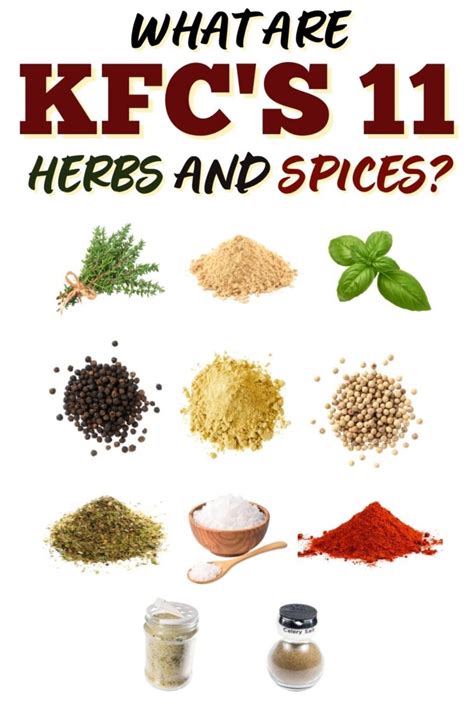 What Are KFC’s 11 Herbs and Spices? - Insanely Good