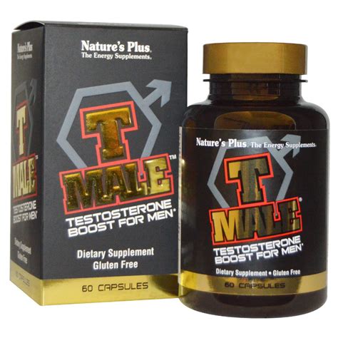 Nature's Plus, T Male, Testosterone Boost For Men, 60 Capsules - iHerb.com