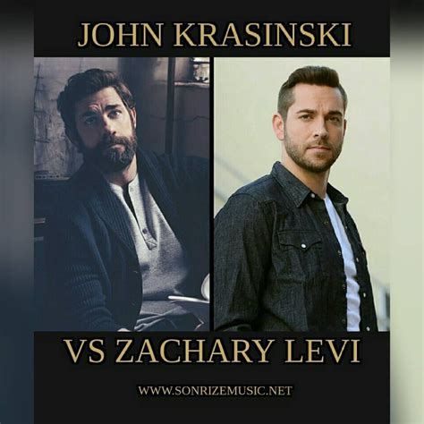 John Krasinski Vs Zachary Levi. Who you with?... • Instagram