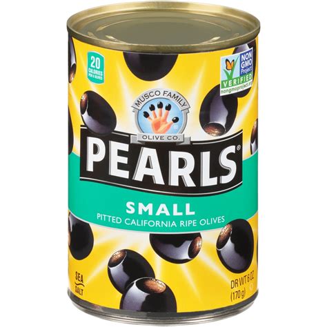 Musco Familly Olive Co. - Pearls Small Pitted Olives 6 oz | Shipt