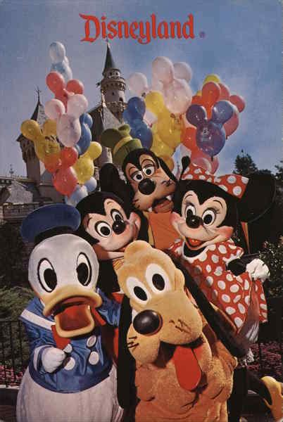 Disneyland Anaheim, CA Postcard