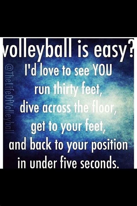 Amazing Volleyball Quotes. QuotesGram