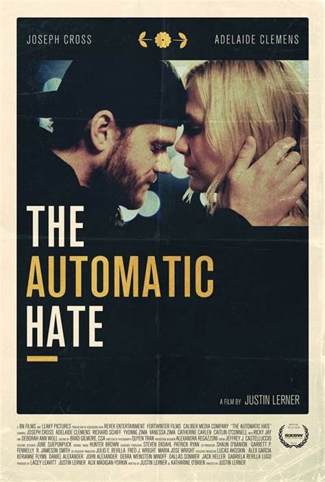 The Automatic Hate Movie Poster - Internet Movie Poster Awards Gallery