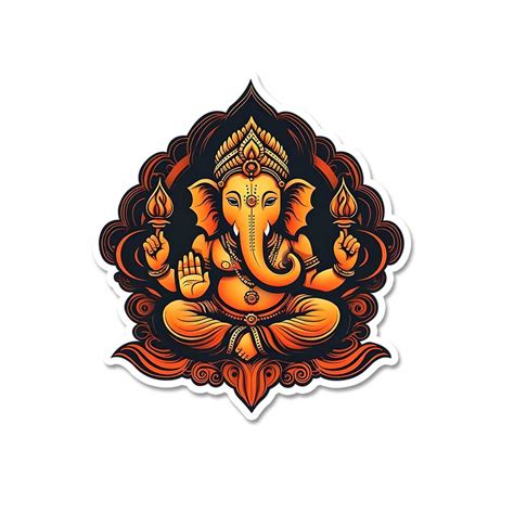 Ganpati Bappa Sticker - Buy best quality stickers, sticker packs and ...