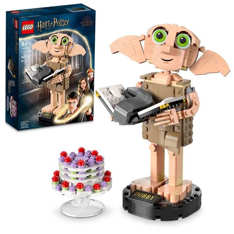 LEGO Harry Potter Dobby The House-Elf 76421 Building Toy Set for 8 Year ...