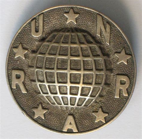 UK Made UNRRA Badge - Uniforms, Insignia, Equipment & Medals - World ...