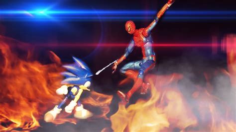 Sonic vs Spider-Man: Battle of the Heroes - YouTube