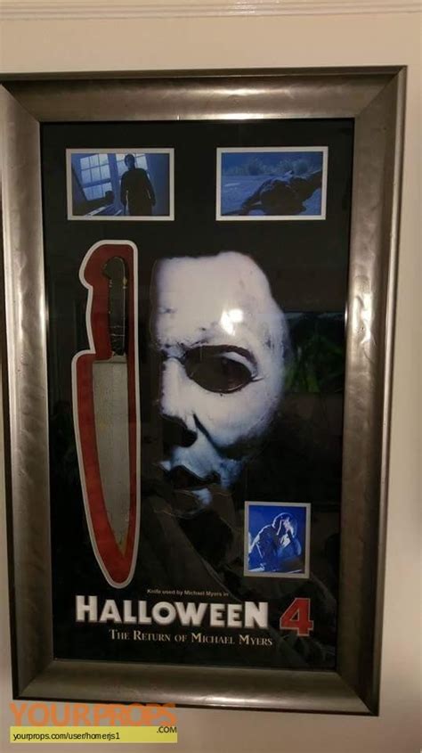 Halloween 4: The Return of Michael Myers Michael Myers stunt knife ...