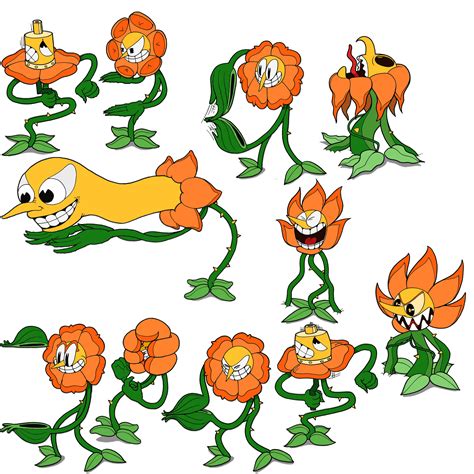 Sprite Sheet Of Cagney Carnation Cuphead Know Your Meme 64240 | Hot Sex ...