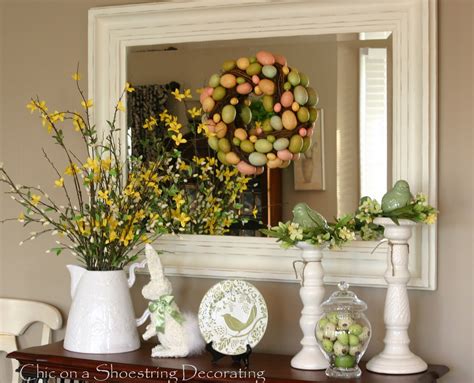 Chic on a Shoestring Decorating: Easter Eye Candy... No Calories!