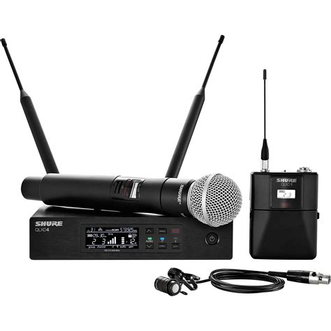 Shure QLXD124/85 Digital Wireless Combo Microphone