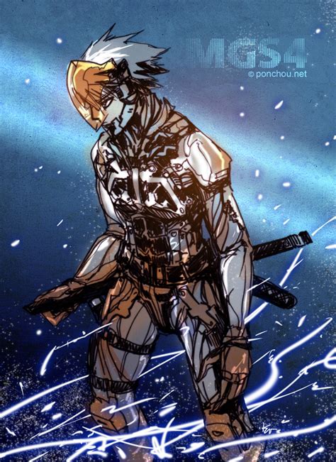 Raiden from MGS4 by Ponchounette on DeviantArt